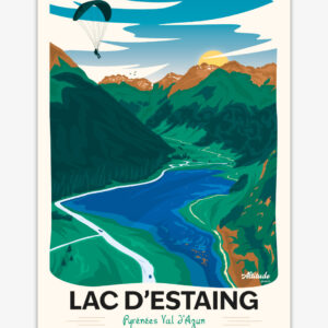 carte-postale-lac-estaing-val-azun-pyrenees-altitudeposters Carte postale Lac d'Estaing Val d'Azun Pyrénées