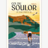 affiche-col-du-soulor-pyrenees-altitudeposters Affiche Col du Soulor Pyrénées