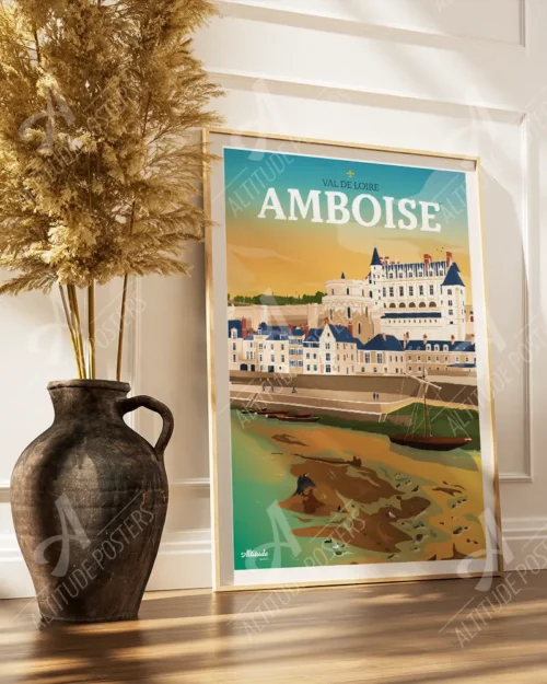 affiche-amboise-val-de-loire-altitudeposters-2 Affiche Amboise