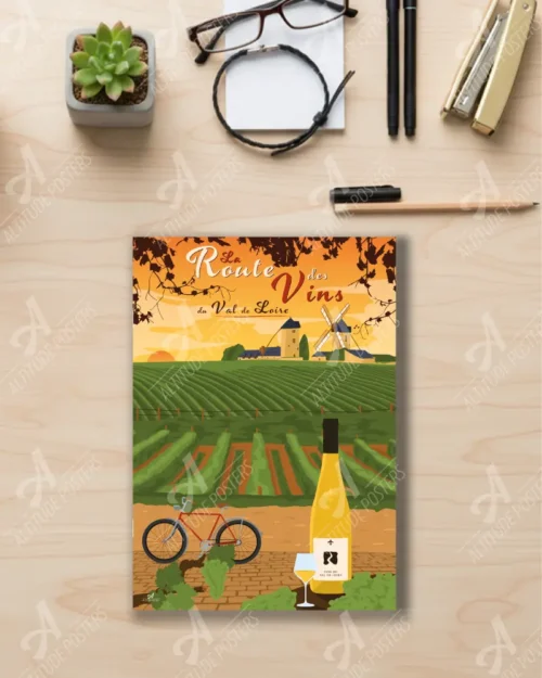Carnet de notes La Route des Vins du Val de Loire