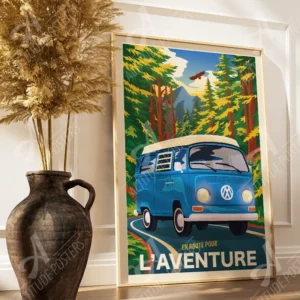 Affiche En route pour l'aventure