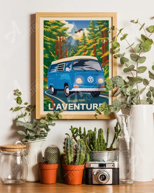 Affiche En route pour l'aventure