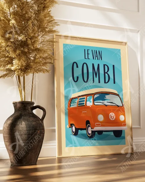 Affiche Le Van Combi