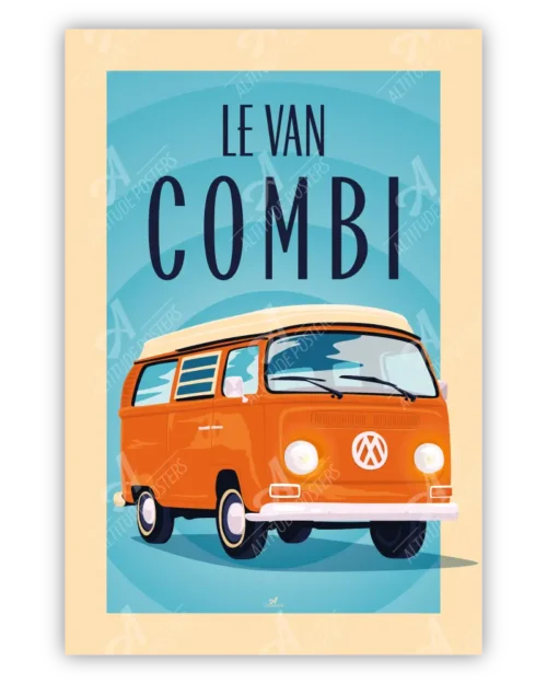 Affiche Le Van Combi