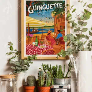 affiche-guinguette-des-bords-de-loire-altitudeposters-3 Affiche Guinguette des bords de Loire