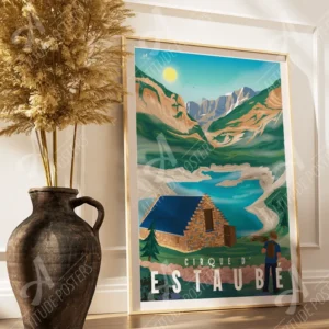 affiche-cirque-estaube-pyrenees-altitudeposters-2 Affiche Cirque d'Esatubé